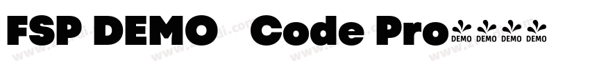 FSP DEMO   Code Pro字体转换